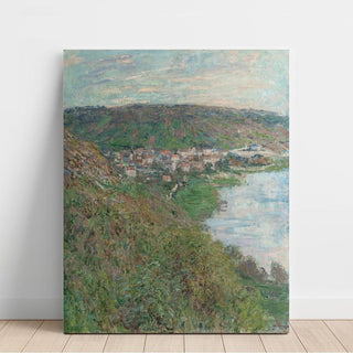 Vue de Vétheuil - Claude Monet | Reproduction Tableau Décoration murale affiche copie