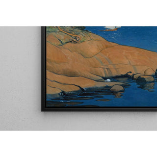 Vue de l'archipel - Venny Soldan-Brofeldt | Reproduction Tableau Décoration murale affiche copie