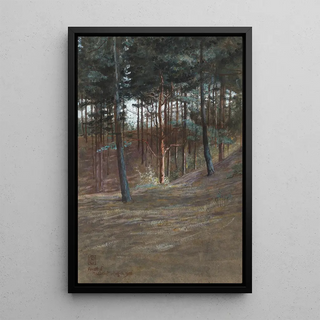 Walter Crane - A Bit in Hardelot Forest.webp