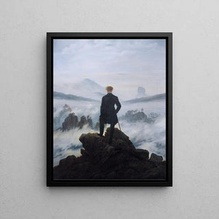 Wanderer above the Sea of Fog - Caspar David Friedrich | Reproduction Tableau Décoration murale affiche copie