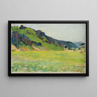 Wassily Kandinsky - KallmnzLightGreen Mountains.webp