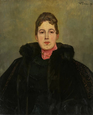 Wilhelm Trbner - Portrait of an Unknown Lady.webp