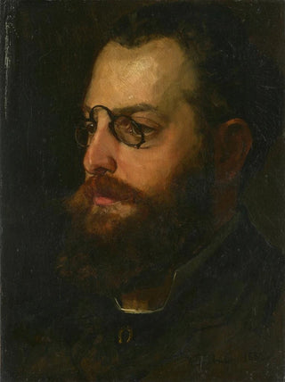 Wilhelm Trbner - Portrait of the Poet Felix Philippi.webp