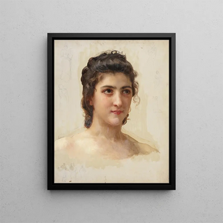 William Bouguereau - Portrait Study of Gabrielle Drunzer.webp