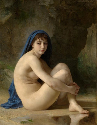 William Bouguereau - Seated Nude.webp