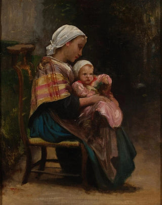 William Bouguereau - Study of a Mother and Child.webp