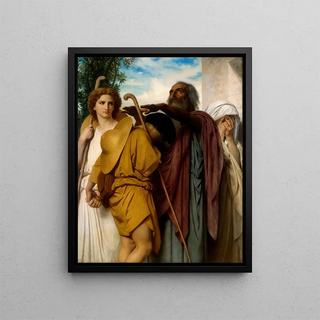 William Bouguereau - Tobias Saying GoodBye To His Father.webp
