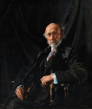 William Orpen - Portrait of Dr EJ Dillon War Correspondent and Publicist.webp