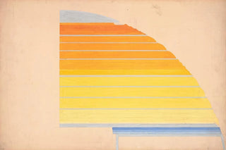 Winold Reiss - Design for Cincinnati Union Terminal Study for the color treatment of the ceiling.webp