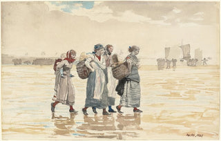 Winslow Homer - Four Fishwives on the Beach.webp