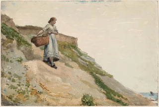 Winslow Homer - Girl Carrying a Basket.webp