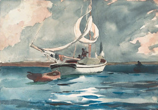 Winslow Homer - Sloop Nassau.webp