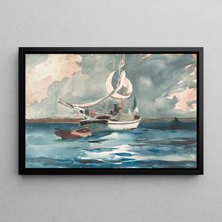 Winslow Homer - Sloop Nassau.webp