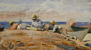 Winslow Homer - Three Boys on the Shore.webp