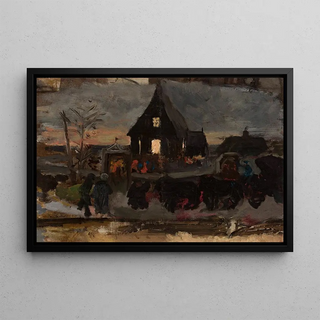 Wojciech Piechowski - To the Advent dawn mass sketch.webp