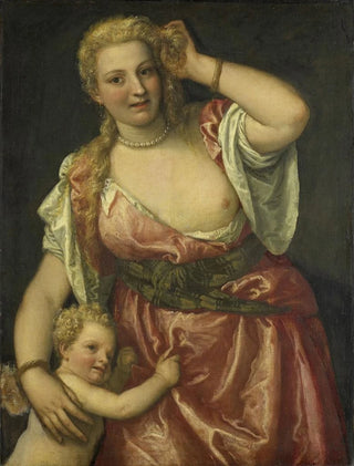 Workshop of Paolo Veronese - Venus and Cupid.webp