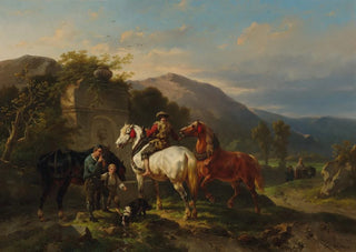 Wouterus Verschuur - Watering the horses.webp