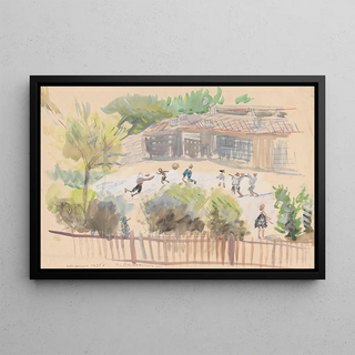 Zygmunt Waliszewski - School backyard.webp