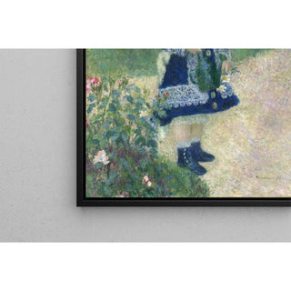 de La Petite Fille à l'arrosoir - Pierre-Auguste Renoir | Reproduction Tableau Décoration murale affiche copie