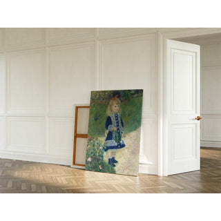 de La Petite Fille à l'arrosoir - Pierre-Auguste Renoir | Reproduction Tableau Décoration murale affiche copie
