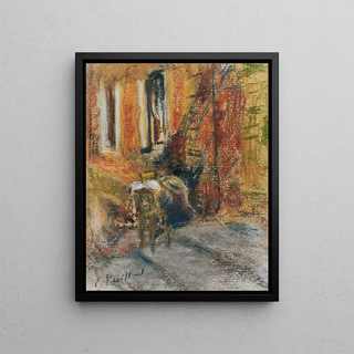 douard Vuillard - Deux figures assises sur les marches dune maison.webp