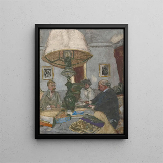 douard Vuillard - Sous La Grande Lampe  SaintJacut.webp