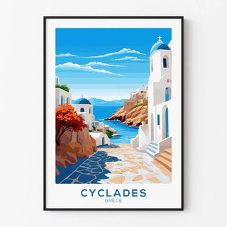 Affiche vintage Grèce