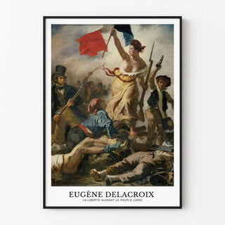 Reproduction tableau - Eugène Delacroix