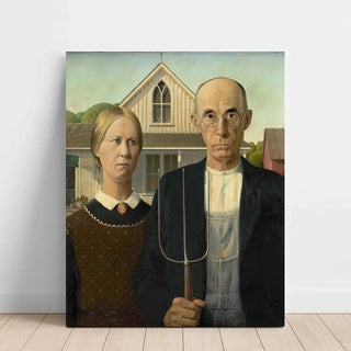 Reproduction tableau - Grant Wood