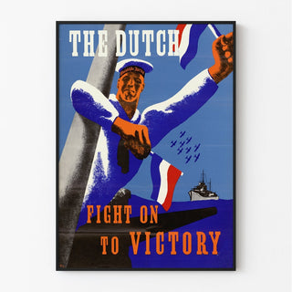 Affiche Vintage Pays-Bas