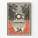 Vintage juliste veron alennus 10 % seinäkoriste