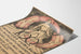 Juhlaposteri 100 vuotta Burgerturnverein Basel 1919 seinäkoriste vintage