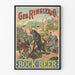Vintage juliste Geo. Ringler & Co. Bock Beer seinäkoriste
