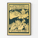 Vintage Buffalo Express -lomajaksojuliste 1895