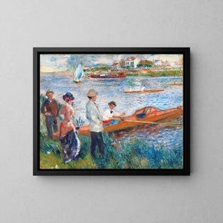 Reproduction tableau | Canotiers à Chatou - Pierre-Auguste Renoir | Poster - Toile - Aluminium