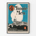 Vintage juliste 4 Minute Men - Washingtonin hallituksen virallinen viesti