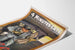 Vintagejuliste 4 Minutes Late - Retroseinustakaluste