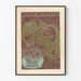 Art Nouveau -julkisecession Itävaltalainen - Seinäkäsitys Vintage- sisustus