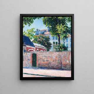 Reproduction tableau | Maisons à Argenteuil - Gustave Caillebotte | Poster - Toile - Aluminium