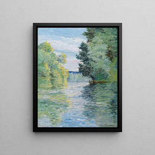 Reproduction tableau | Le Petit bras de la Seine à Argenteuil - Gustave Caillebotte | Poster - Toile - Aluminium