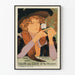 Vintage juliste Salon des Cent taidenäyttely