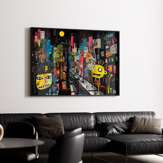 Tableau Street Art - Vibrance Urbaine