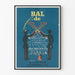 Vintagejuliste 72. Bal de l'X oopperassa 1961