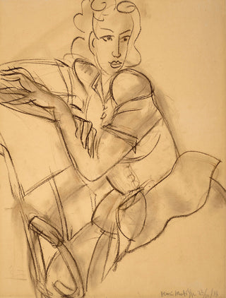 Portrait de la Princesse Galitzine, 1938 – dessin d’Henri Matisse