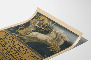 Kansainvälisen taidenäyttelyn München 1905 secession juliste