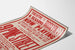 Vintage teatterijuliste 9 Pine Street New York