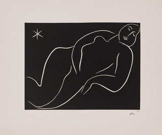 Nu à l’étoile, 1938 – œuvre graphique d’Henri Matisse