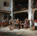 À la posada dans la taverne - Francisco Domingo Marqués — näkymä teoksesta