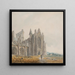 Abbaye de Melrose en Écosse - Thomas Girtin — kehystetty taideteos seinällä