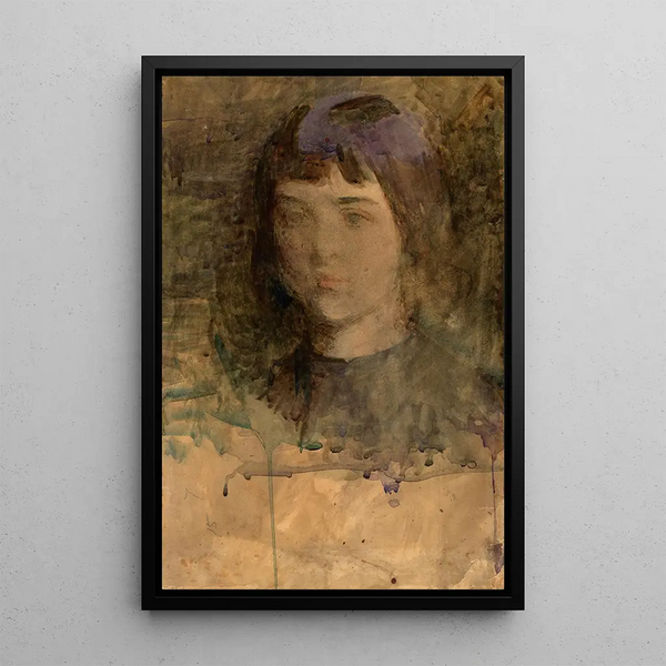 Marie - Abbott Handerson Thayer — kehystetty taideteos seinällä